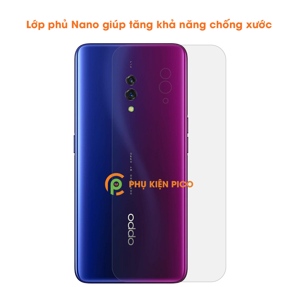 Dán mặt lưng Oppo K3 cao cấp PPF dẻo trong suốt