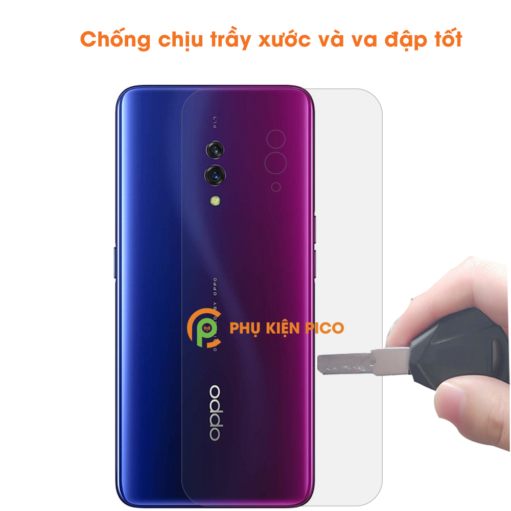 Dán mặt lưng Oppo K3 cao cấp PPF dẻo trong suốt