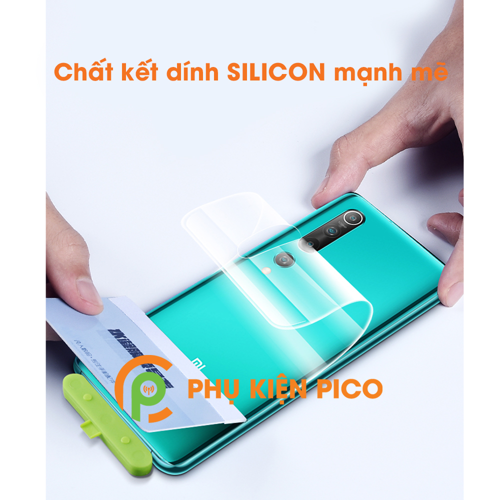 Dán lưng và Dán màn hình Xiaomi Mi 10 PPF cao cấp và Dán camera Xiaomi Mi 10 combo3