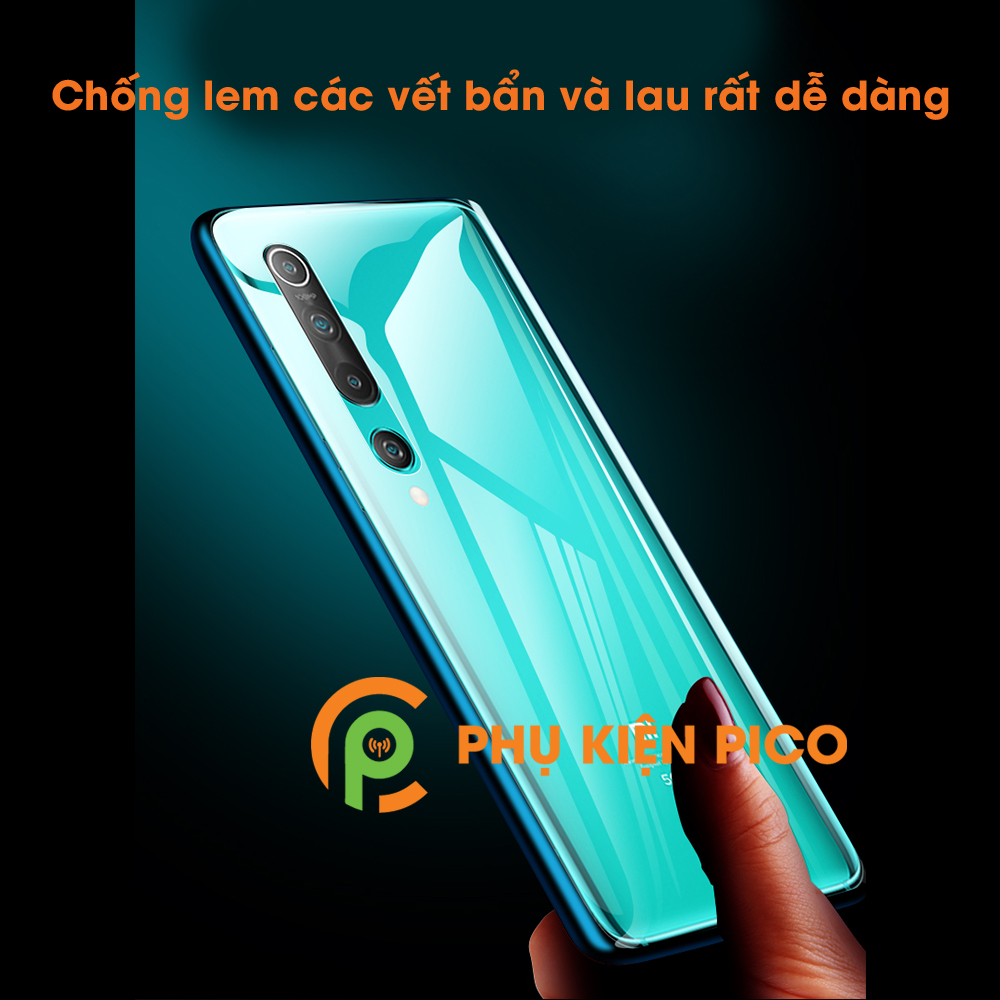 Dán lưng và Dán màn hình Xiaomi Mi 10 PPF cao cấp và Dán camera Xiaomi Mi 10 combo3