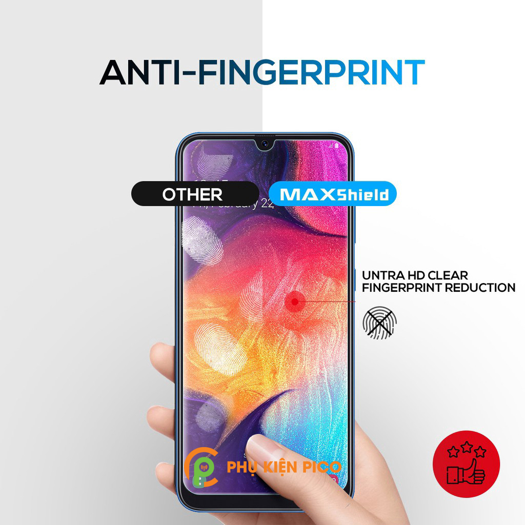 Cường lực Vsmart Joy 3 chính hãng Maxshield viền cong 2.5D