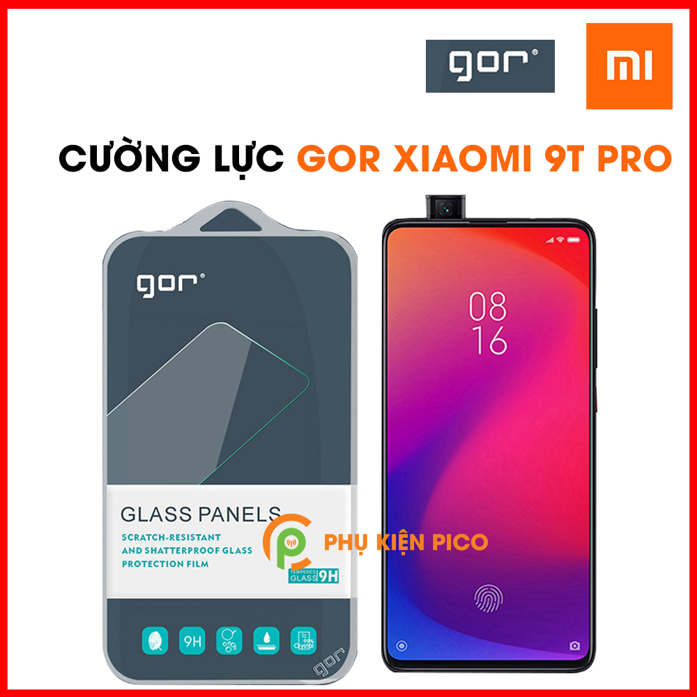 Cường lực Xiaomi Mi 9T Pro chính hãng Gor viền đen mỏng