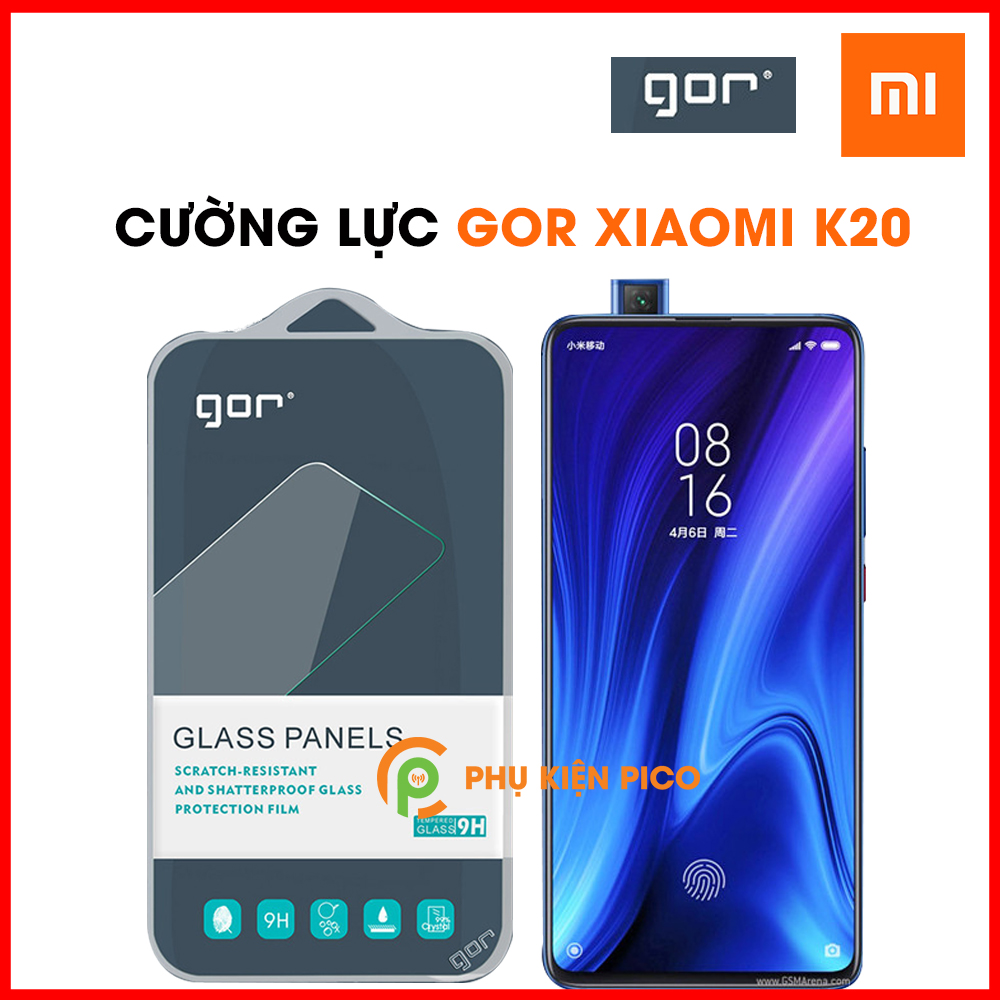 Cường lực Xiaomi Redmi K20 chính hãng Gor viền đen mỏng