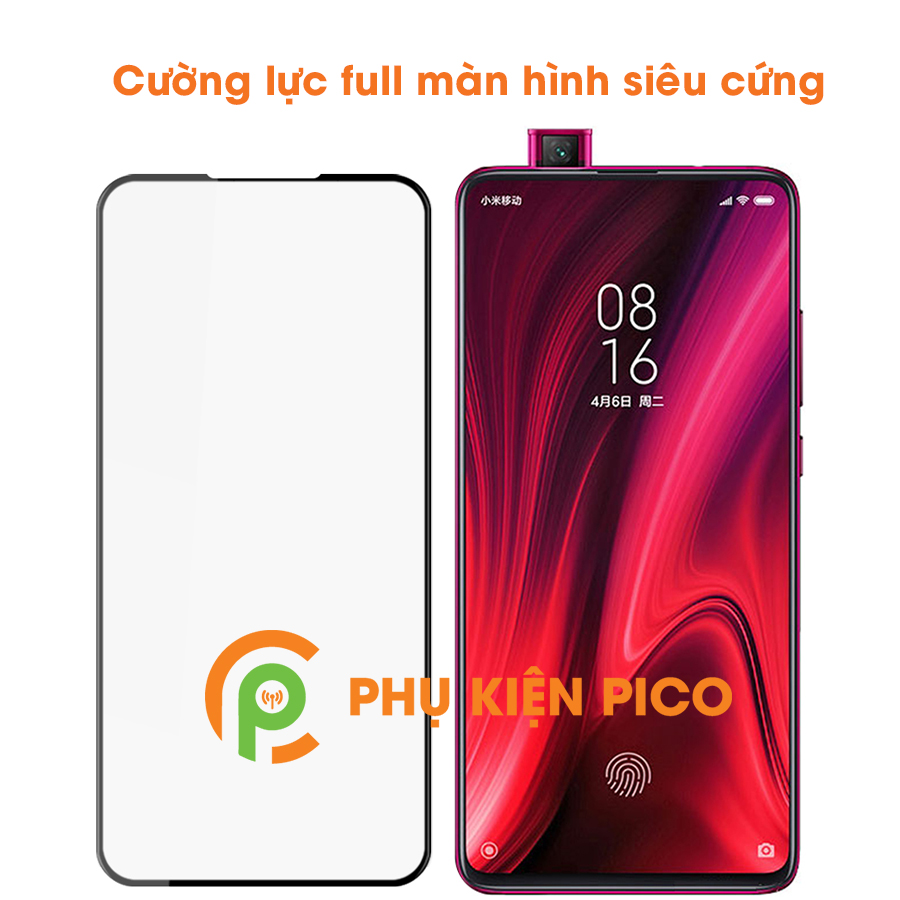 Cường lực Xiaomi Redmi K20 chính hãng Gor viền đen mỏng