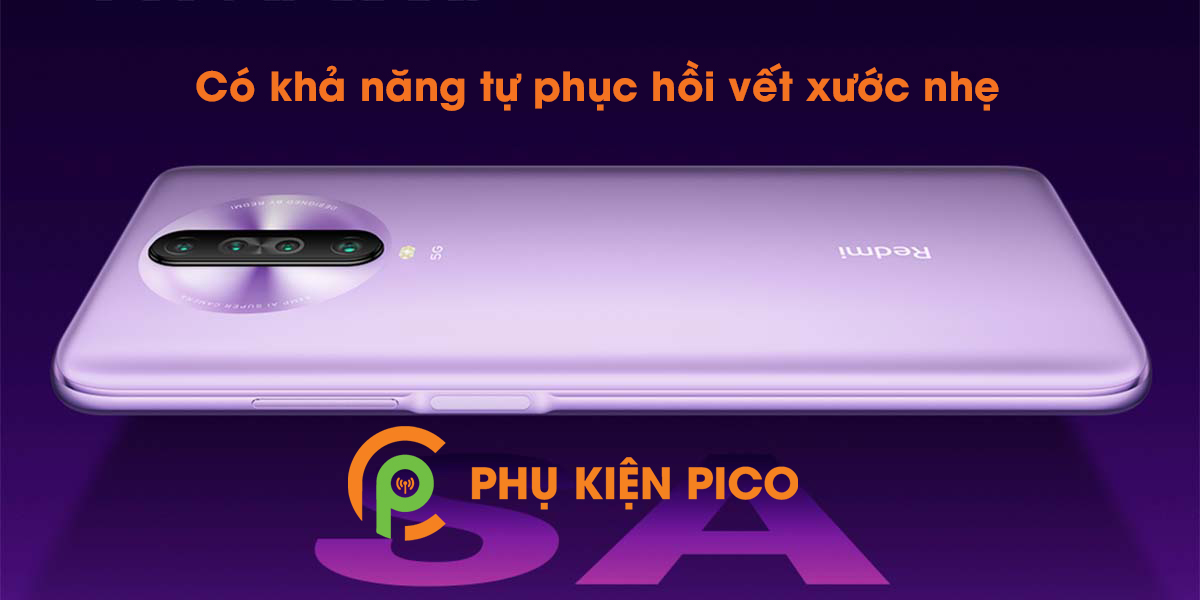 Dán mặt lưng Xiaomi Poco X2 cao cấp PPF dẻo trong suốt