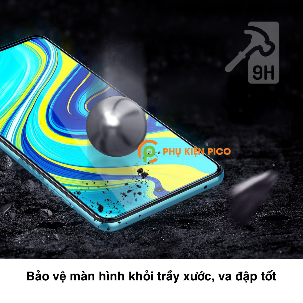 Kính cường lực Xiaomi Redmi Note 9 Pro full màn hình chính hãng Gor