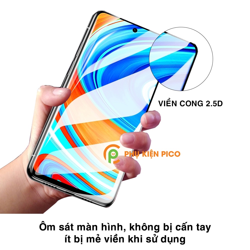 Kính cường lực Xiaomi Redmi Note 9 Pro full màn hình chính hãng Gor