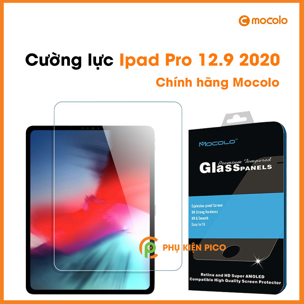Kính cường lực Ipad Pro 2020 12.9 inch chính hãng Mocolo