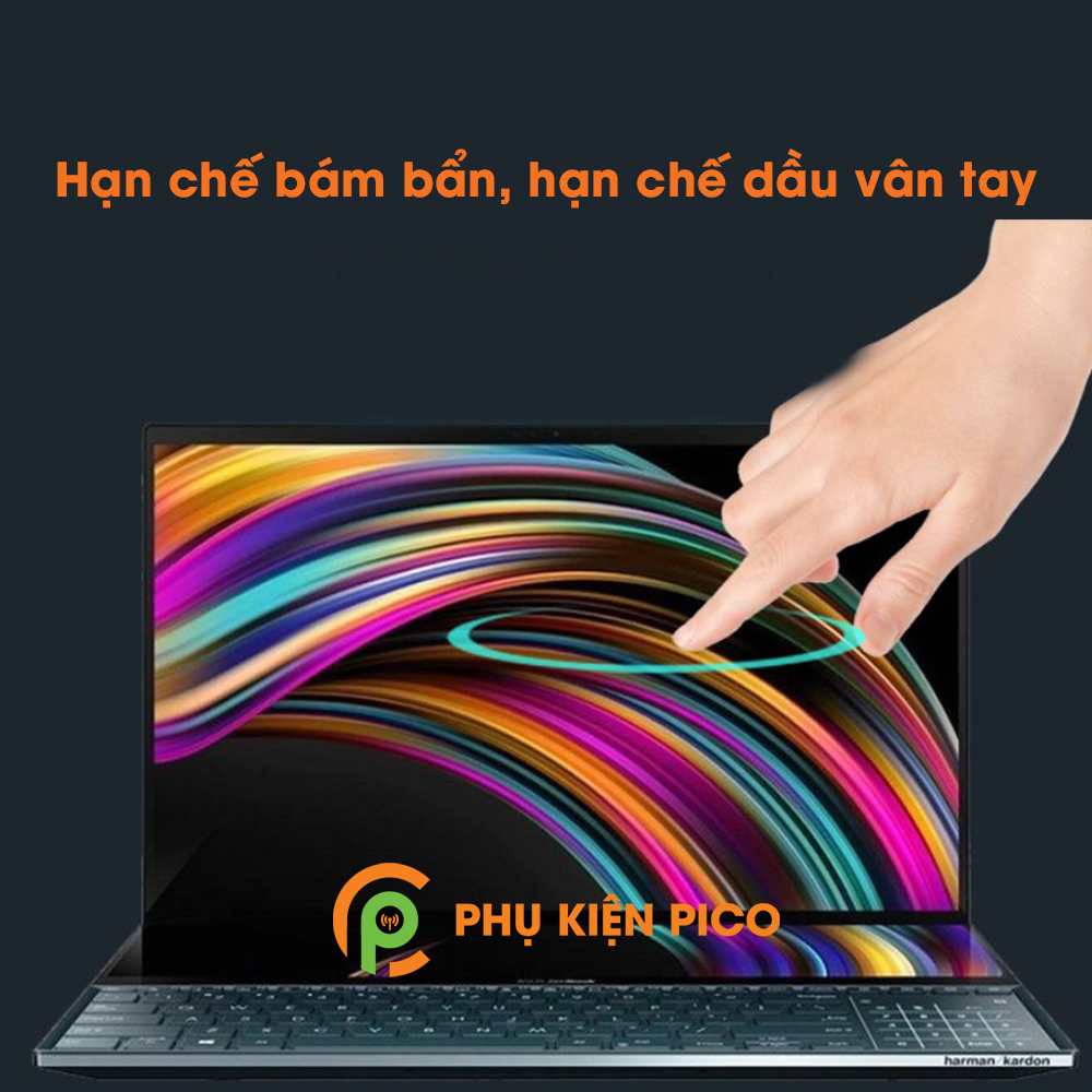 Dán màn hình Laptop Asus ZenBook Pro Duo UX481 bộ 2 miếng