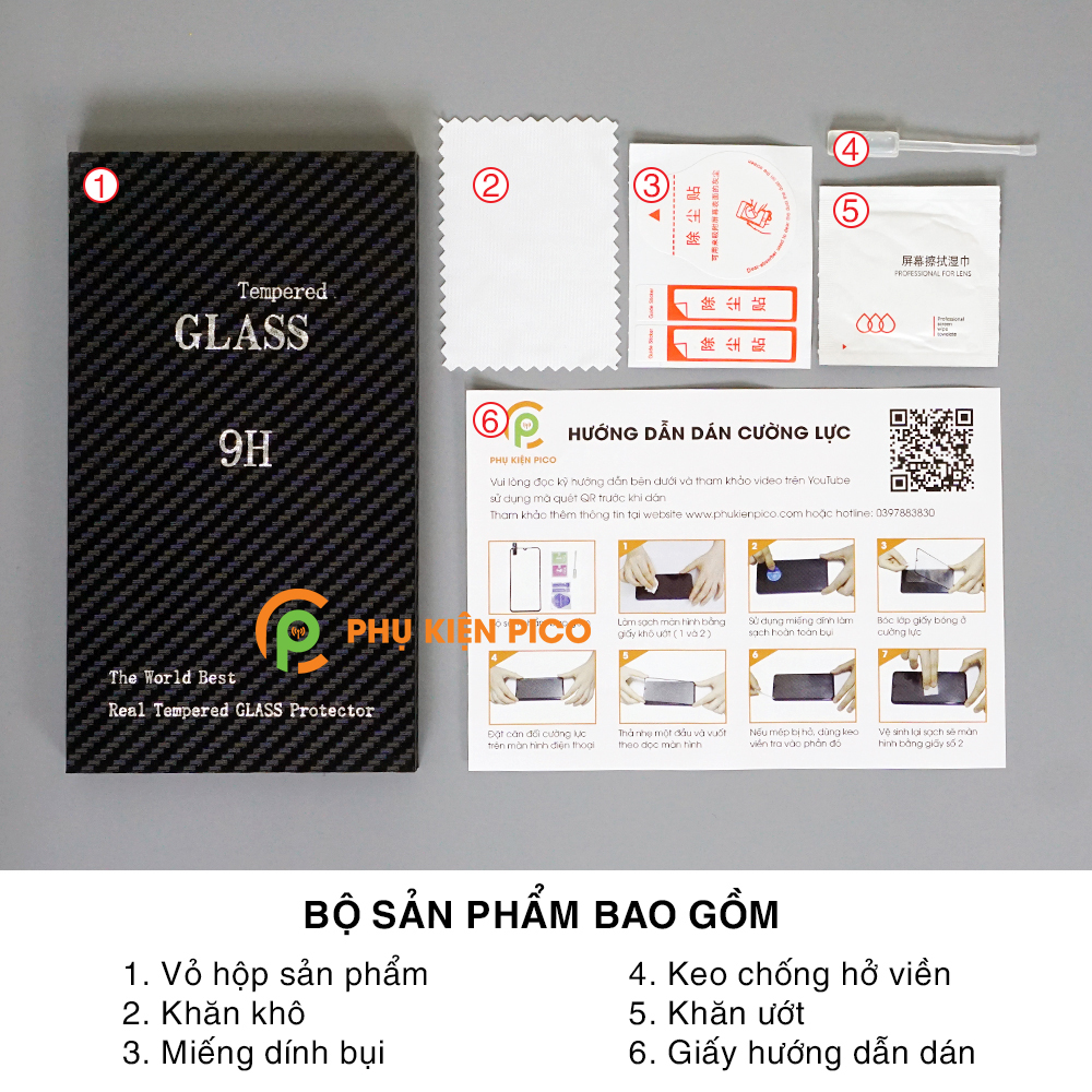 Kính cường lực Redmi Note 9s full màn hình viền đen siêu mỏng – Dán màn hình Xiaomi Redmi Note 9s