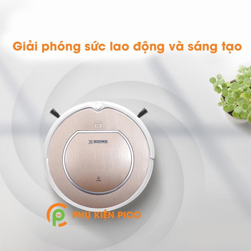 Robot hút bụi lau nhà thông minh ECOVACS MIRROR S - Hàng chính hãng