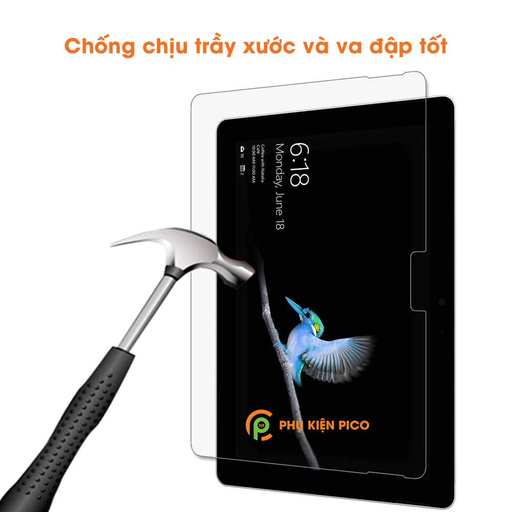 Cường lực Surface Go chính hãng Gor trong suốt full màn hình máy tính bảng