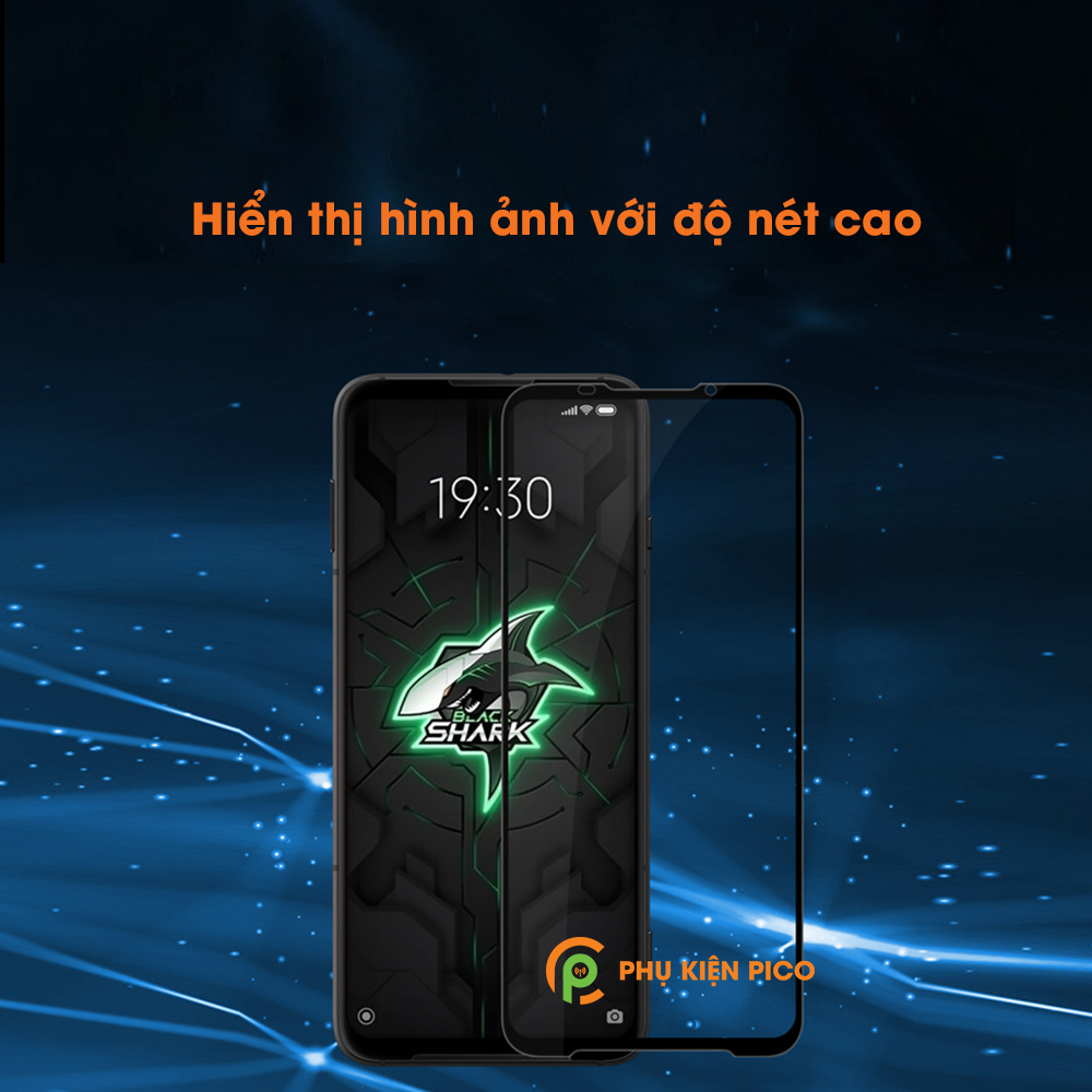 Kính cường lực Xiaomi Black Shark 3 chính hãng Nillkin CP+ Pro full màn hình