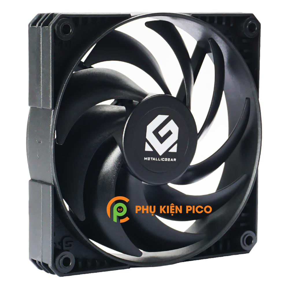 Quạt tản nhiệt case máy tính chính hãng PHANTEKS Metallic Gear Skiron Black 140mm 1500 RPM
