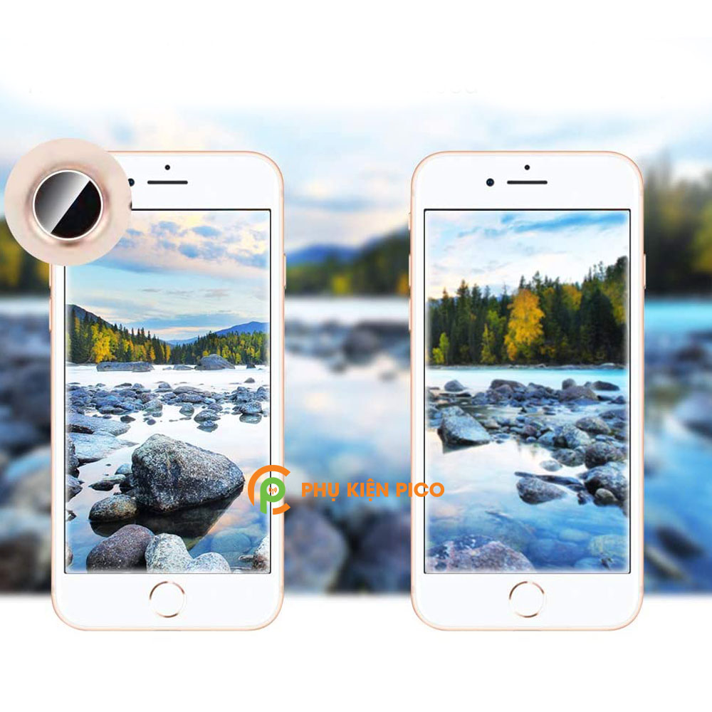 Dán camera Iphone SE 2020 cường lực camera trong suốt độ cứng 7H