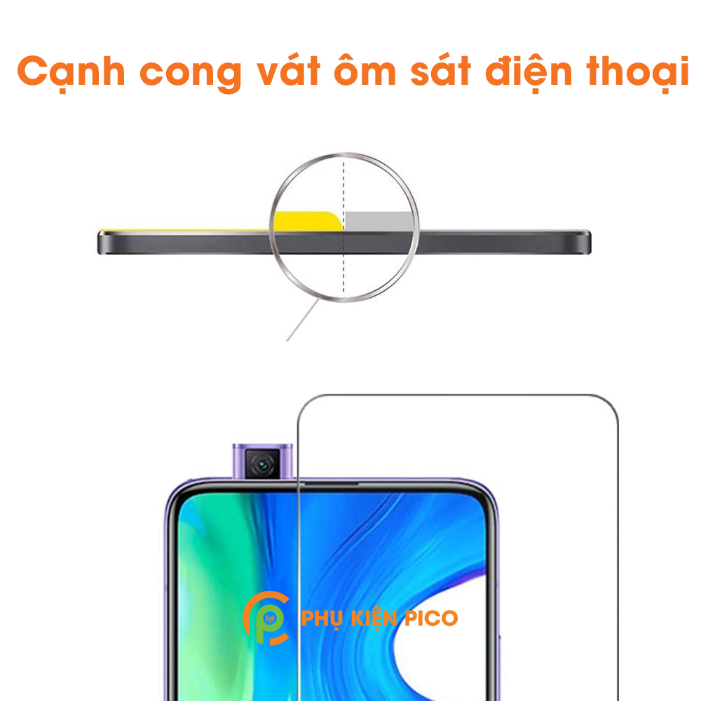 Kính cường lực Poco F2 Pro chính hãng Nillkin Amazing H trong suốt độ cứng 9H
