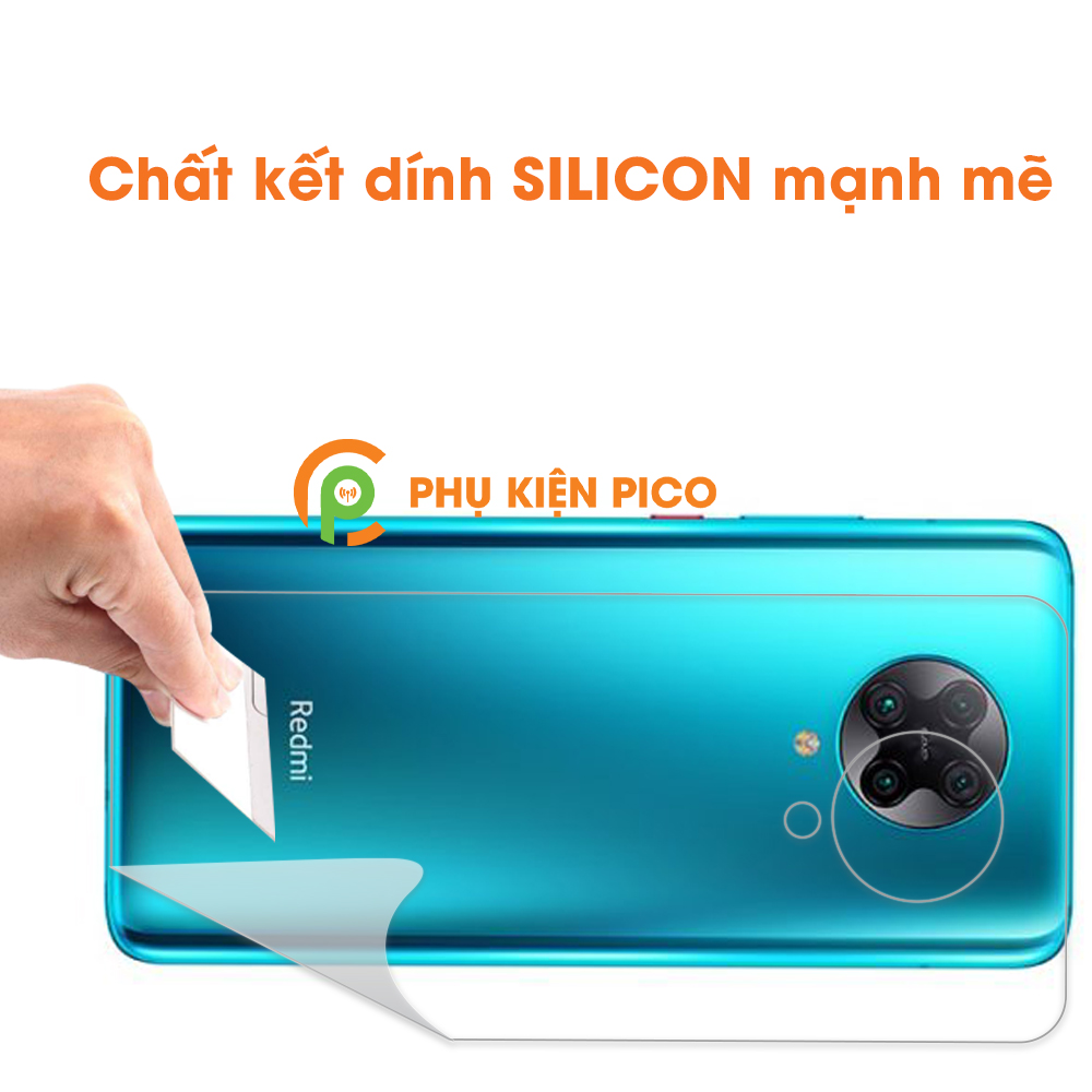 Dán màn hình Poco F2 Pro và dán lưng Poco F2 Pro PPF cao cấp dẻo trong suốt - combo2