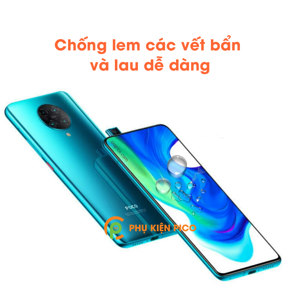 Dán màn hình Poco F2 Pro và dán lưng Poco F2 Pro PPF cao cấp dẻo trong suốt - combo2