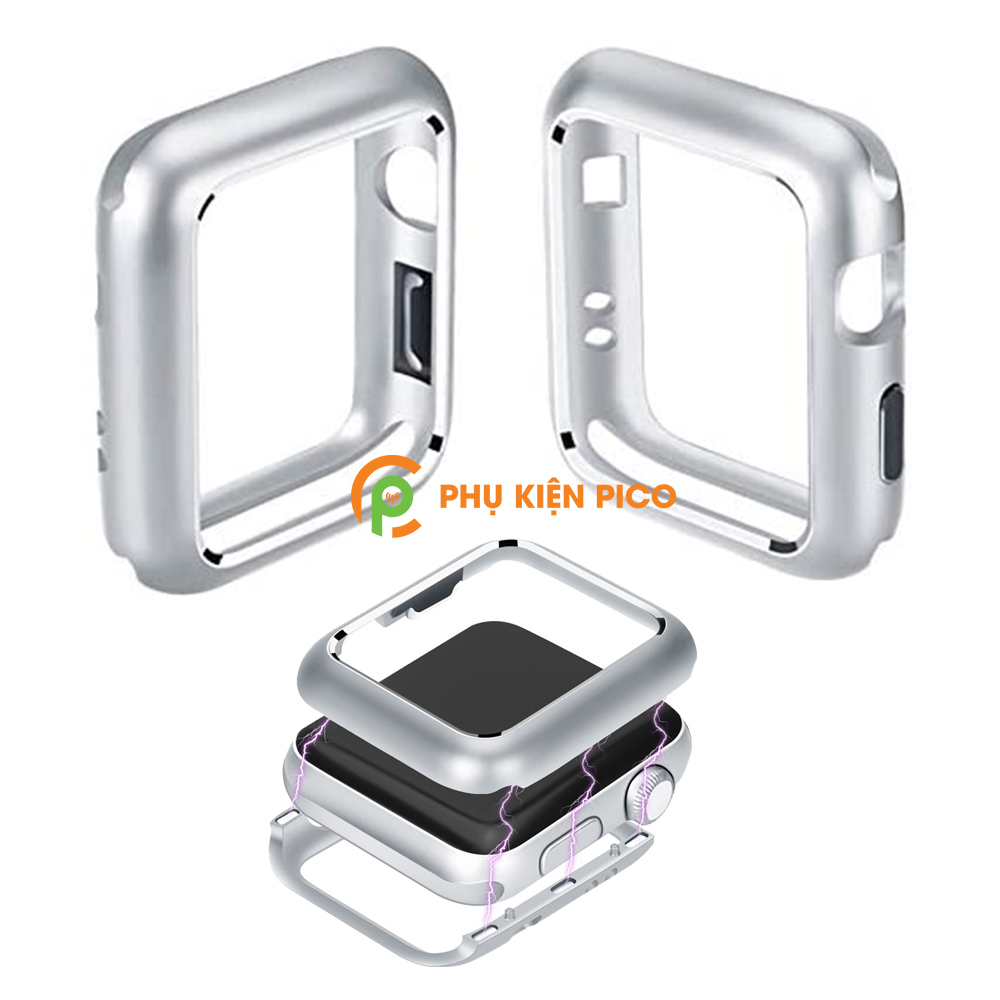 Ốp nam châm Apple Watch Series 1/2/3/4/5 38mm 42mm 40mm 44mm nhôm nguyên khối