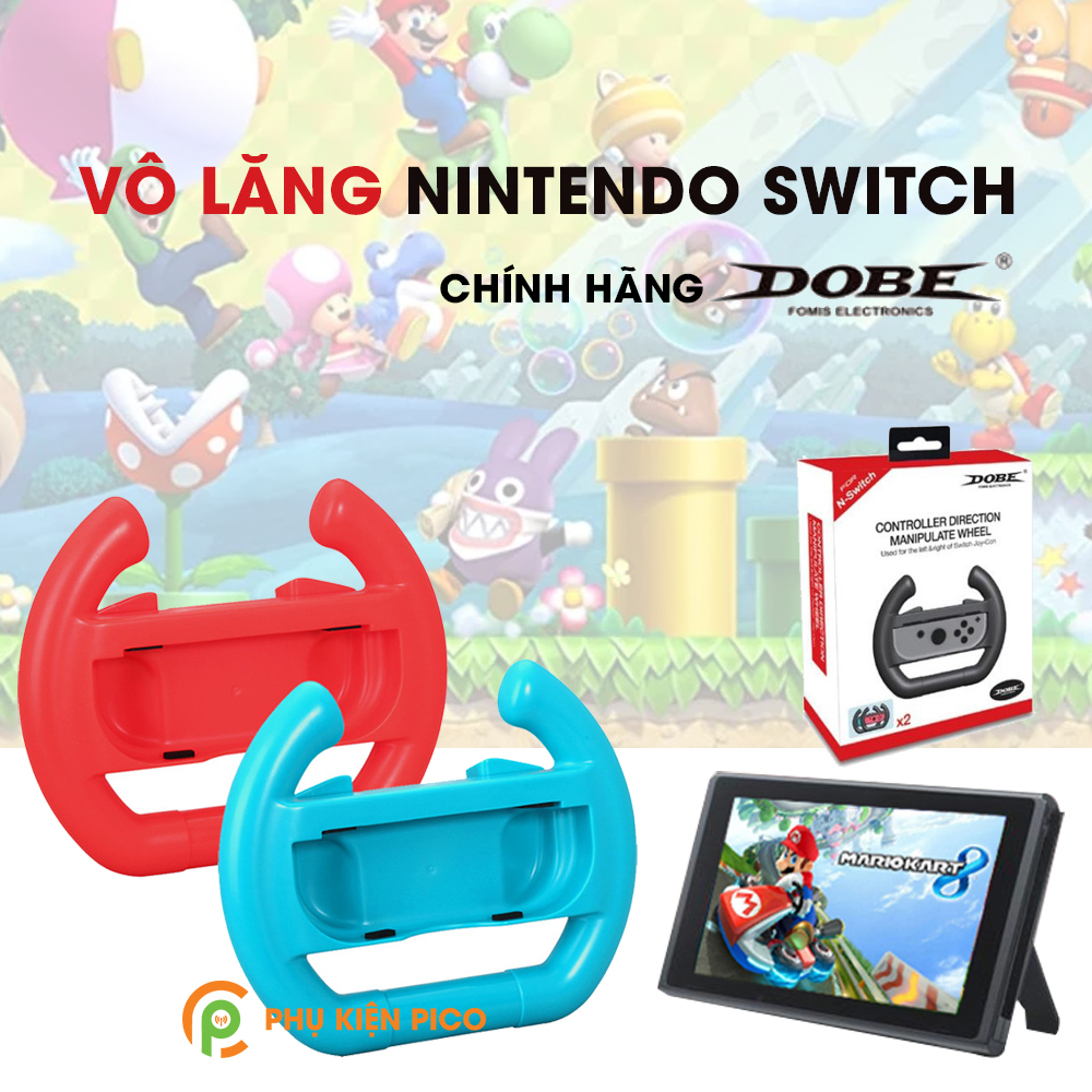 Vô lăng Nintendo Switch chính hãng DOBE tay lái gắn Joy-Con