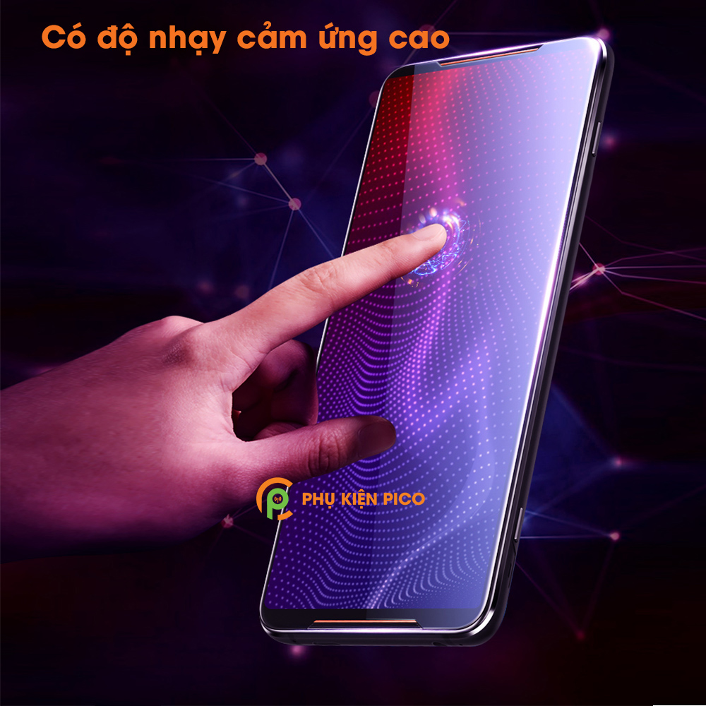 Kính cường lực Black Shark 3 chính hãng Monqiqi full viền siêu mỏng độ cứng 9H
