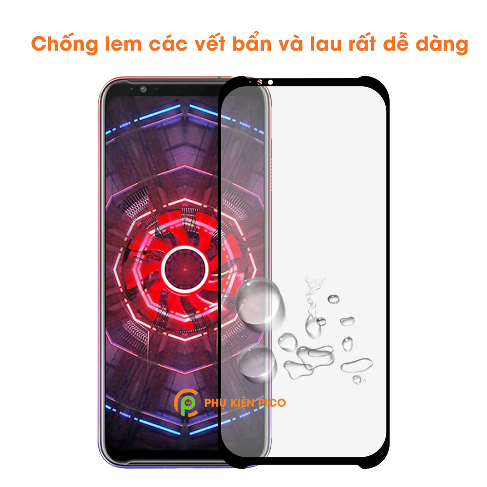 Kính cường lực Nubia Red Magic 3 chính hãng Monqiqi full viền siêu mỏng độ cứng 9H