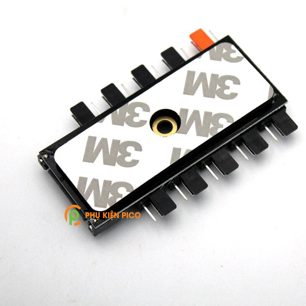 Bộ Hub 10 cổng chia Fan PWM 4 Pin hỗ trợ điều tốc, quạt tản nhiệt nguồn cấp điện cổng SATA, 10 tụ an toàn