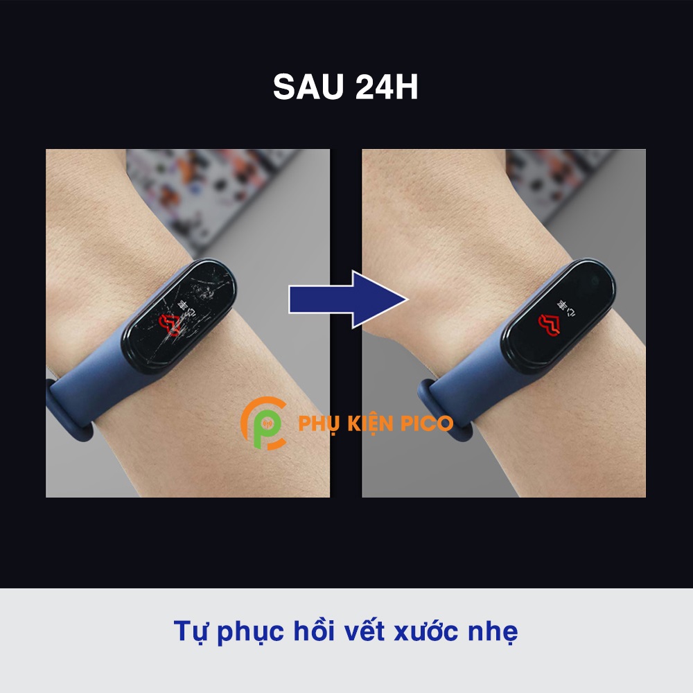 Dán màn hình Xiaomi Mi Band 4 chính hãng Mijobs PPF cao cấp dẻo trong suốt