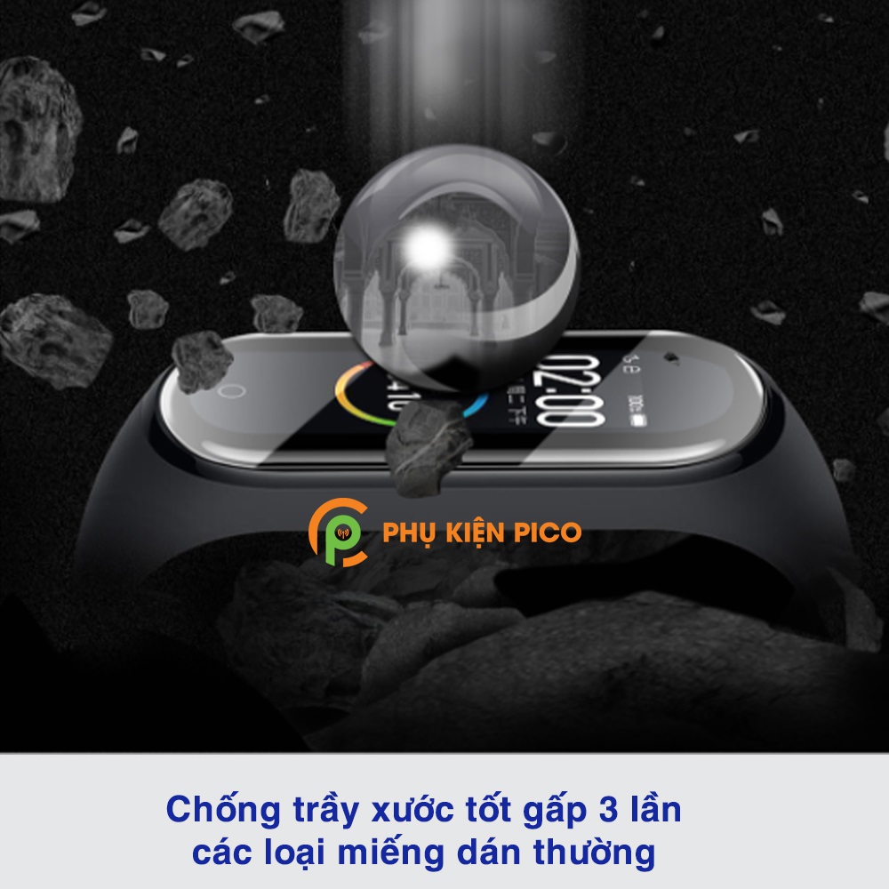 Dán màn hình Xiaomi Mi Band 4 chính hãng Mijobs PPF cao cấp dẻo trong suốt