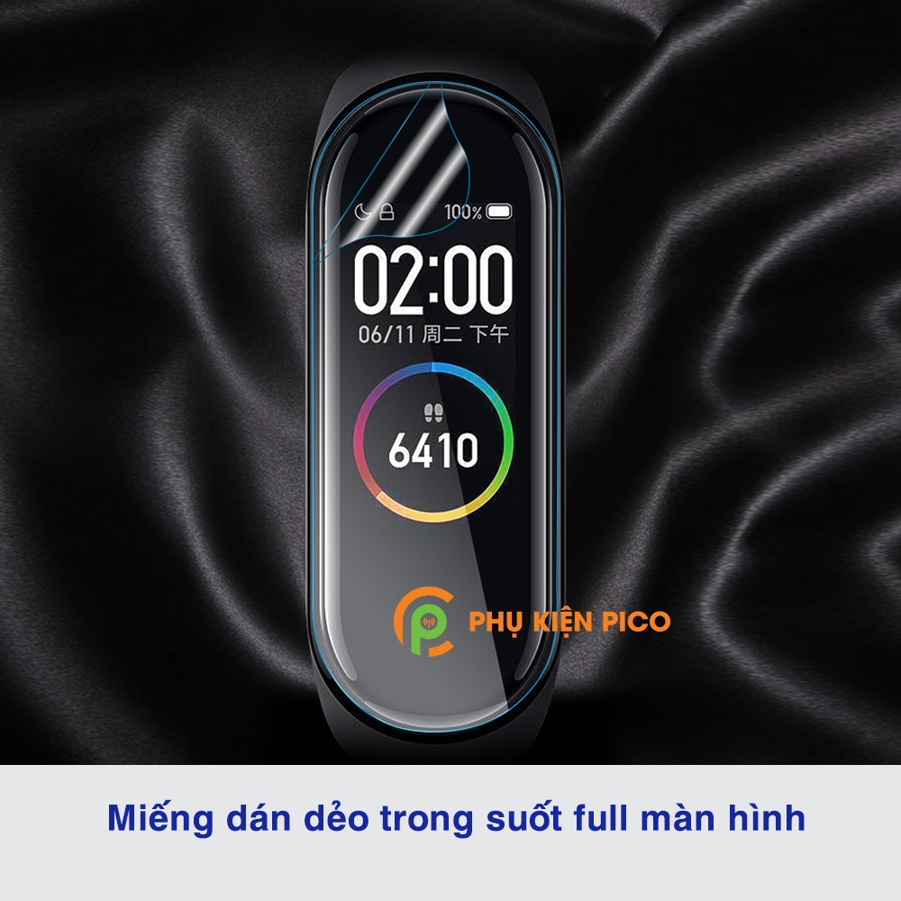 Dán màn hình Xiaomi Mi Band 4 chính hãng Mijobs PPF cao cấp dẻo trong suốt