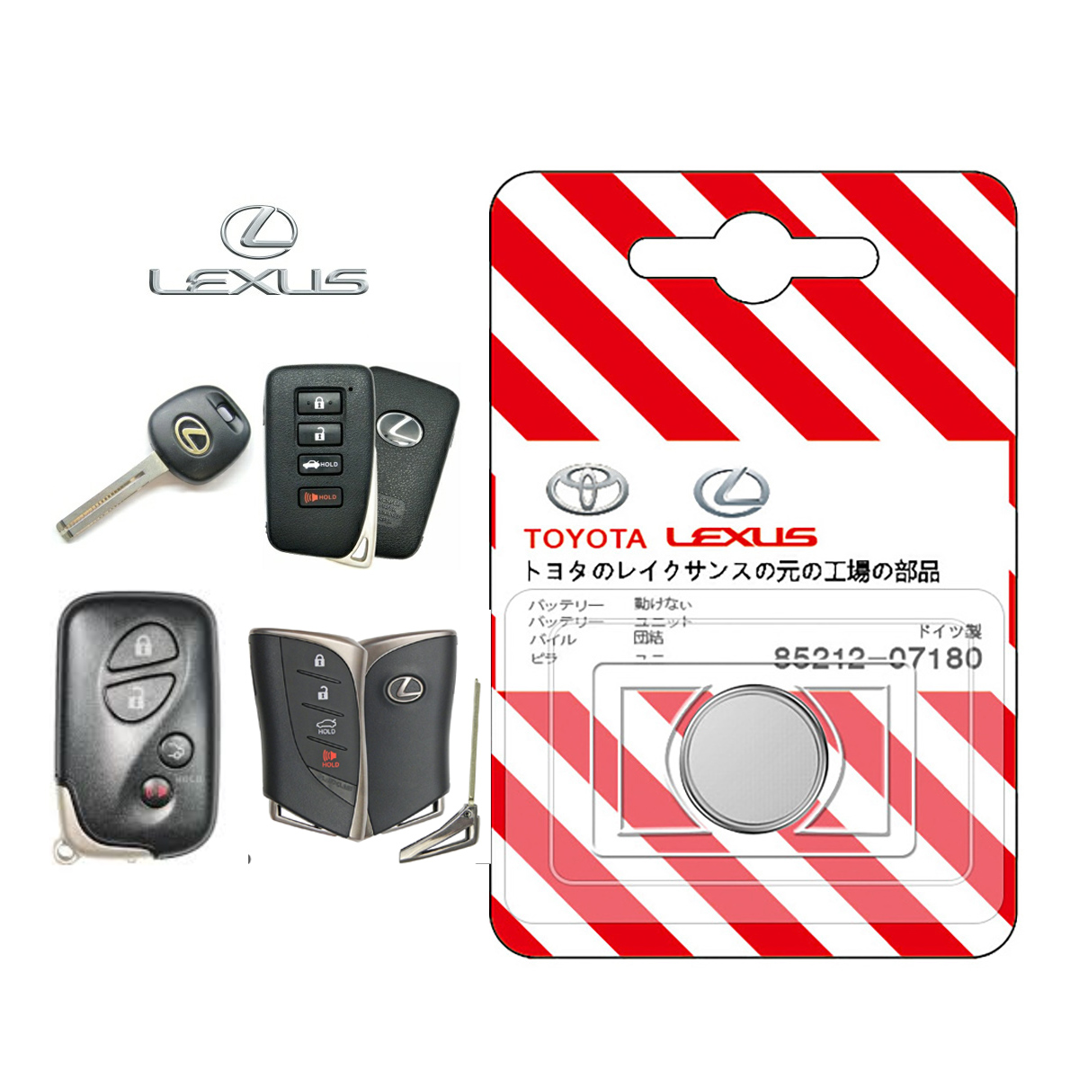 Pin chìa khóa ô tô Lexus GX 460 chính hãng sản xuất theo công nghệ Nhật Bản – Pin chìa khóa Lexus GX 460