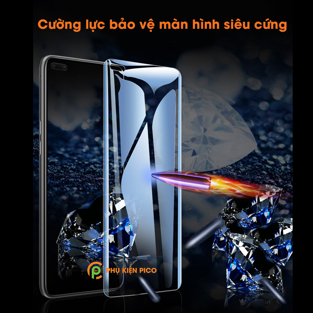 Kính cường lực Oppo Reno 4 trong suốt full màn hình độ cứng 9H chống va đập trầy xước