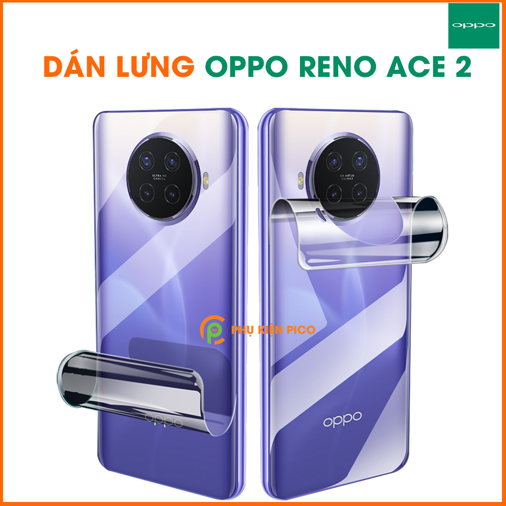 Dán lưng Oppo Reno Ace 2 PPF cao cấp dẻo trong suốt