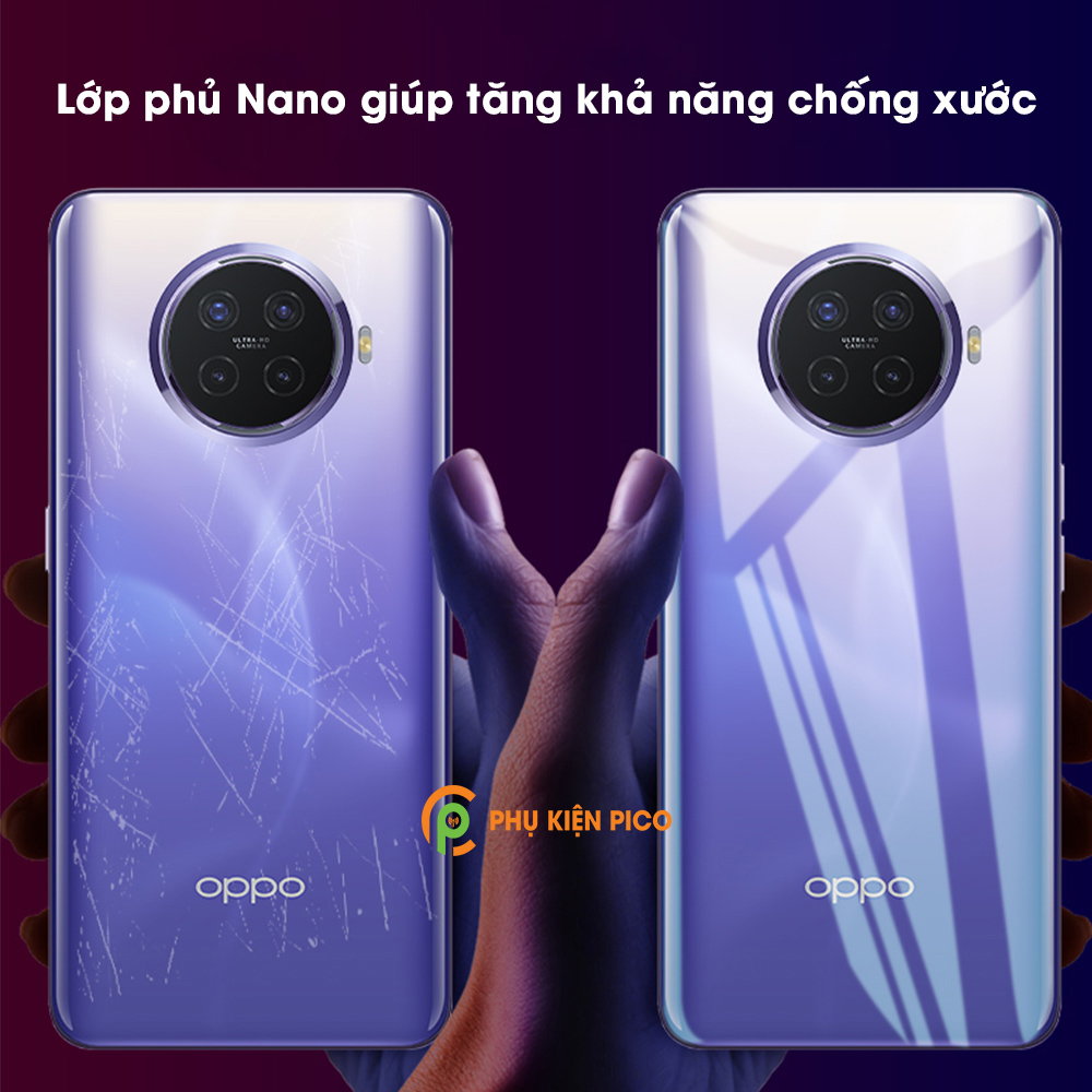Dán lưng Oppo Reno Ace 2 PPF cao cấp dẻo trong suốt