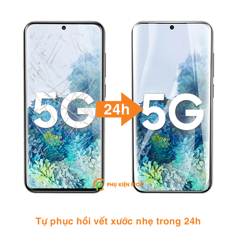 Dán màn hình Samsung S20 Plus full màn hình trong suốt chính hãng Moxiao Xing