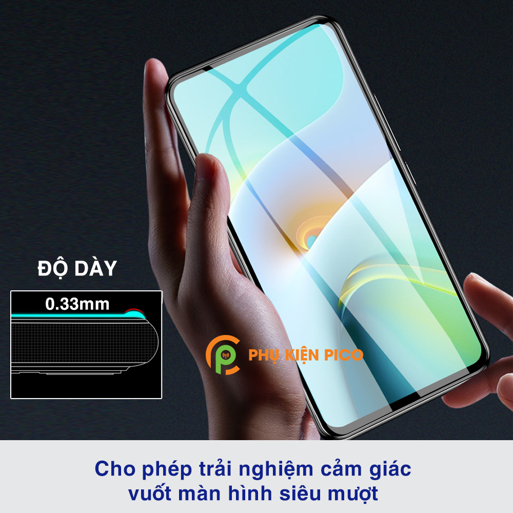 Kính cường lực Redmi K30 Ultra full màn hình hiển thị chính hãng Nillkin Amazing H trong suốt