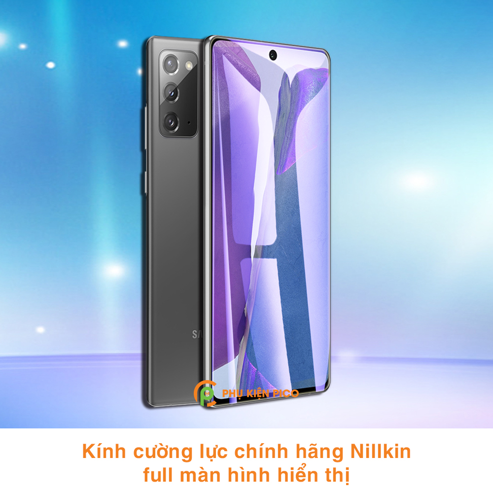 Kính cường lực Samsung Galaxy Note 20 chính hãng Nillkin Amazing H+ Pro bảo vệ màn hình