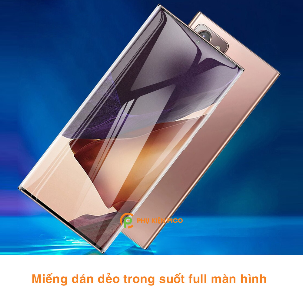 Dán màn hình Samsung Galaxy Note 20 Ultra chính hãng Moxiao Xing dẻo trong suốt