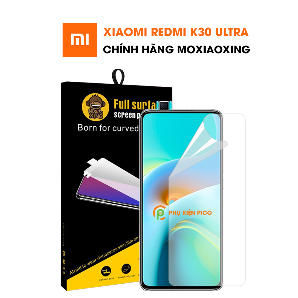 Dán màn hình Xiaomi Redmi K30 Ultra chính hãng Moxiao Xing dẻo trong suốt – dán màn hình Redmi K30 Ultra