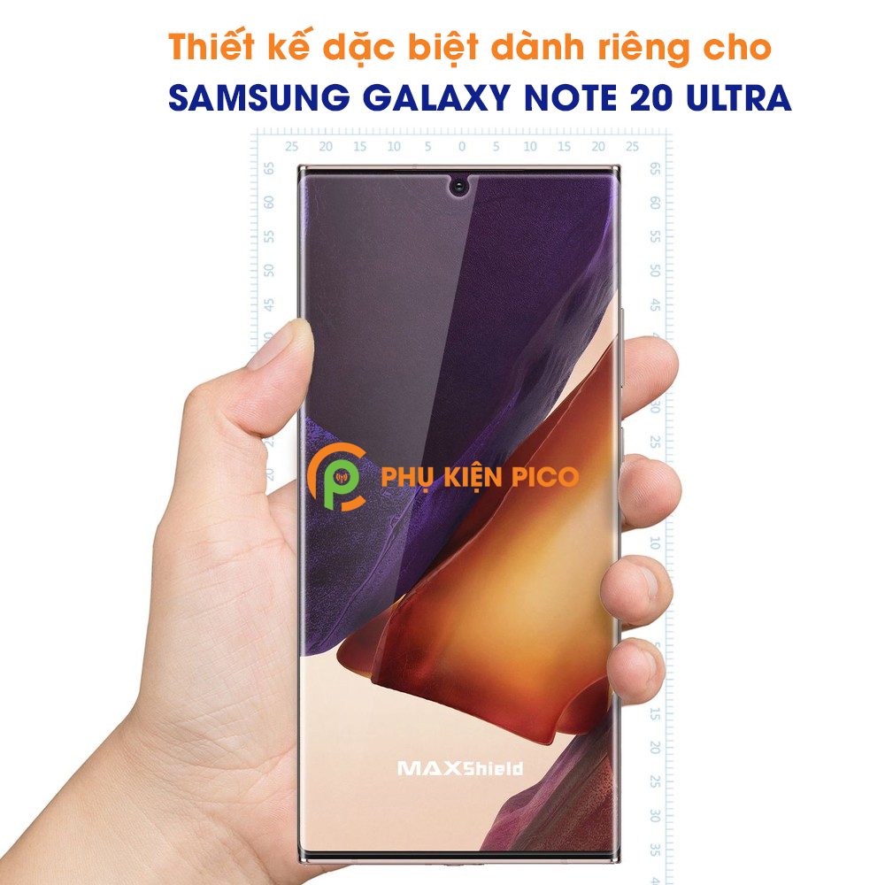 Dán màn hình Samsung Galaxy Note 20 Ultra chính hãng Maxshield
