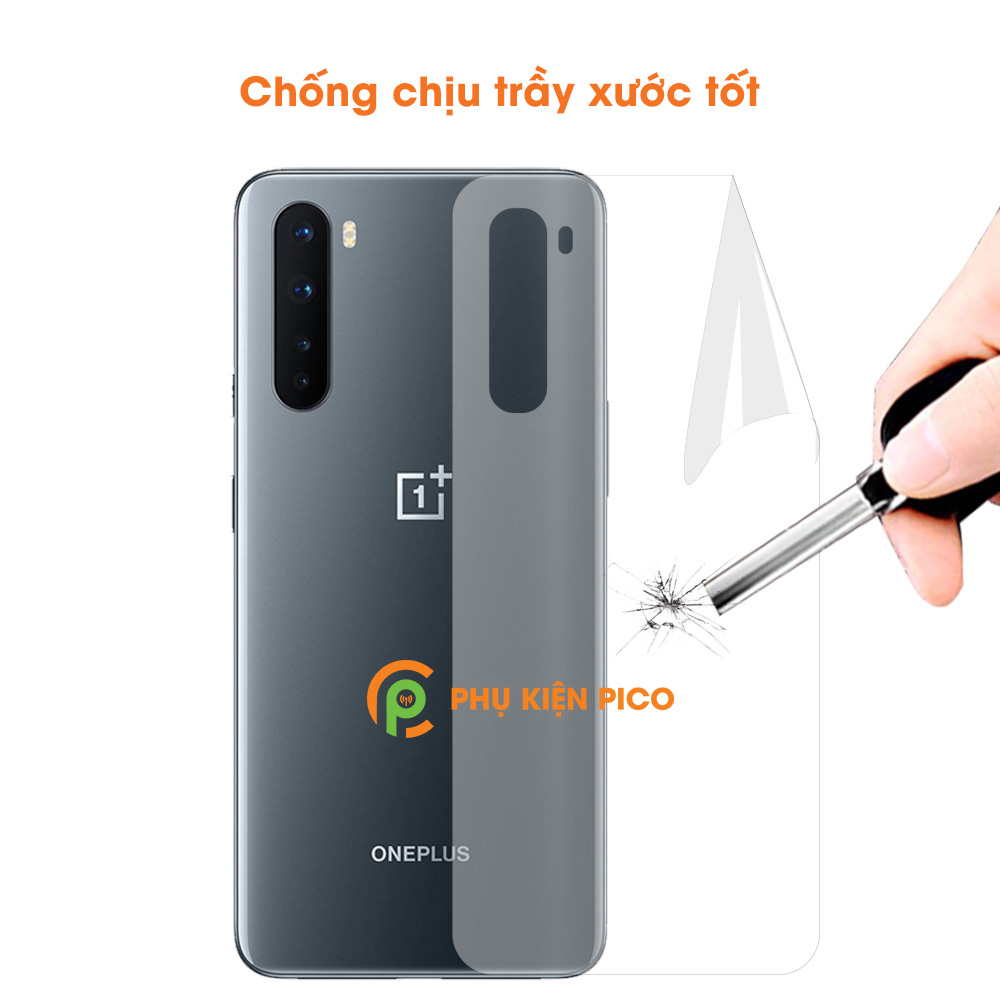 Dán màn hình, Dán lưng PPF dẻo và Dán camera Oneplus Nord-Combo 3