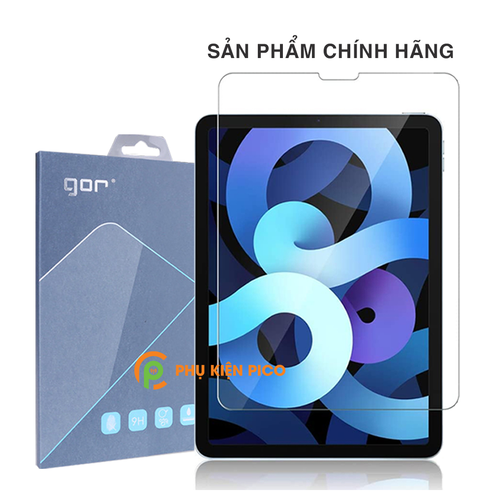 Cường lực Ipad Air 4 2020 chính hãng Gor độ cứng 9H – Kính cường lực Ipad Air 4 2020