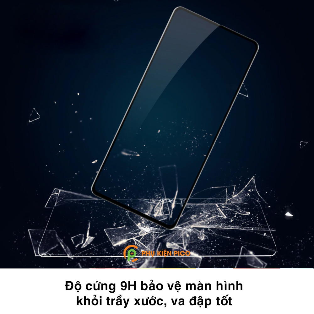 Kính cường lực Poco X3 NFC full màn hình viền đen siêu mỏng 3D Monqiqi – Dán màn hình Xiaomi Poco X3 NFC
