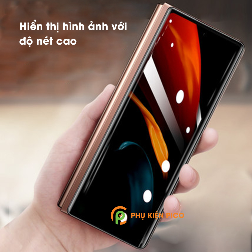 Dán màn hình ngoài Samsung Galaxy Z Fold 2 dẻo vân mờ chống bám vân tay – Dán màn hình Z Fold 2