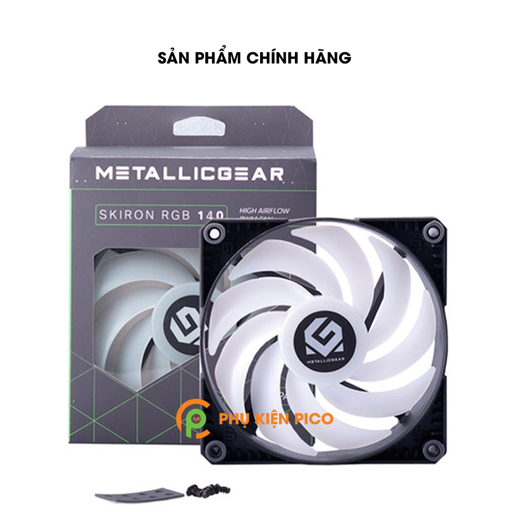 Quạt tản nhiệt case máy tính Phanteks MetallicGear Skiron RGB 140mm – Quạt fan case MetallicGear Skiron