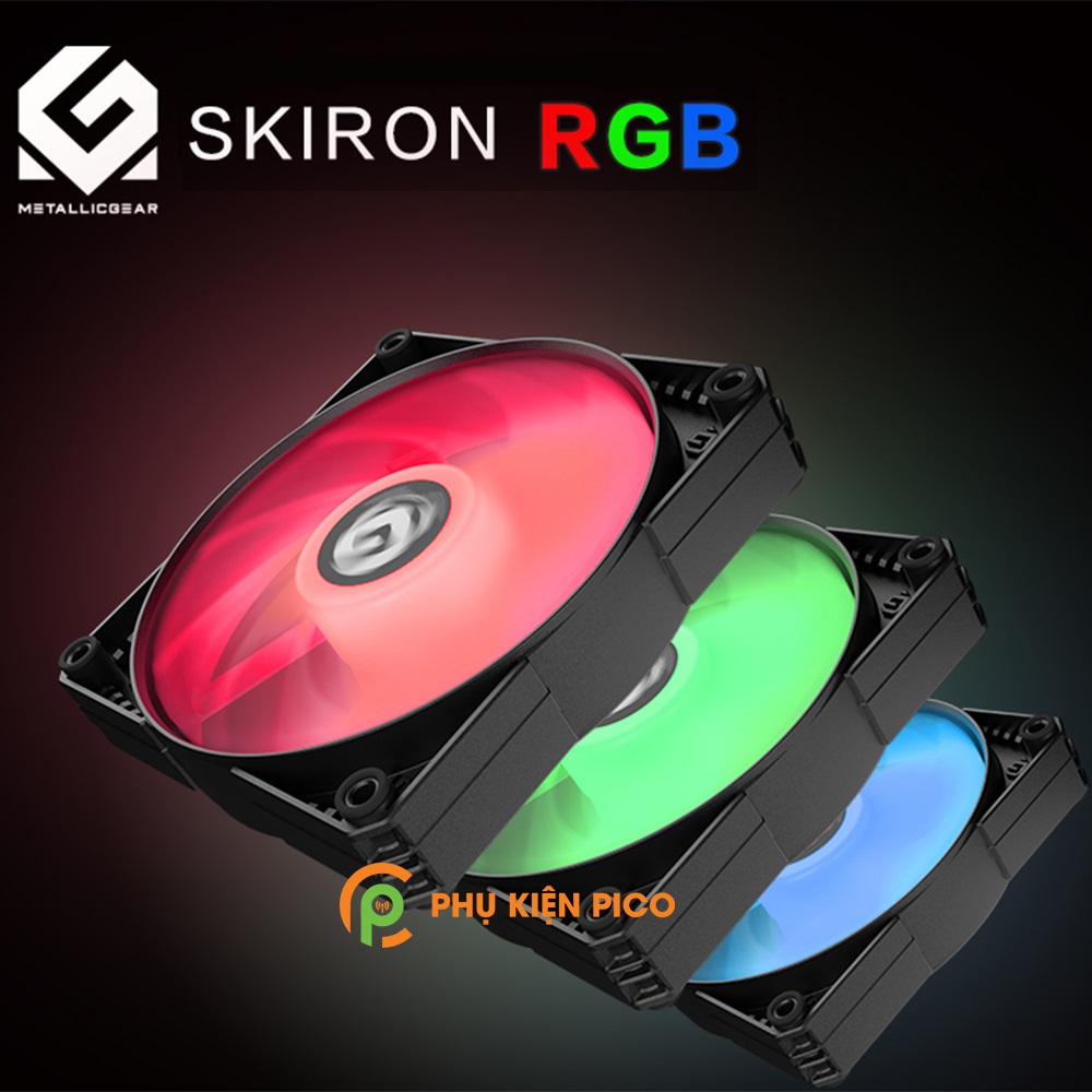 Quạt tản nhiệt case máy tính Phanteks MetallicGear Skiron RGB 140mm – Quạt fan case MetallicGear Skiron