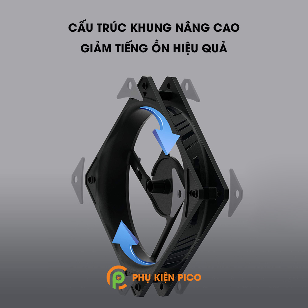 Quạt tản nhiệt case máy tính Cooler Master SickleFlow 120 - Quạt SickleFlow 12cm