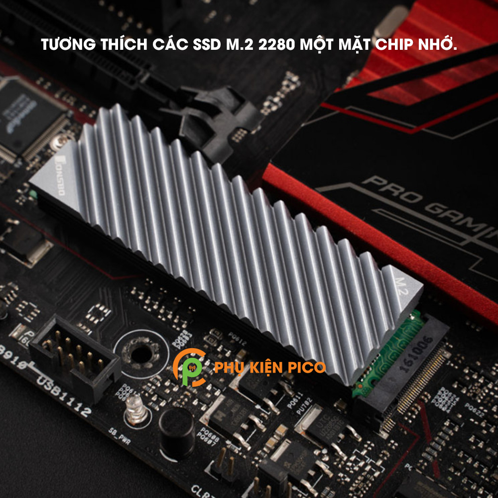 Tản nhiệt SSD M.2 2280 Jonsbo V3 – Miếng tản nhiệt máy tính