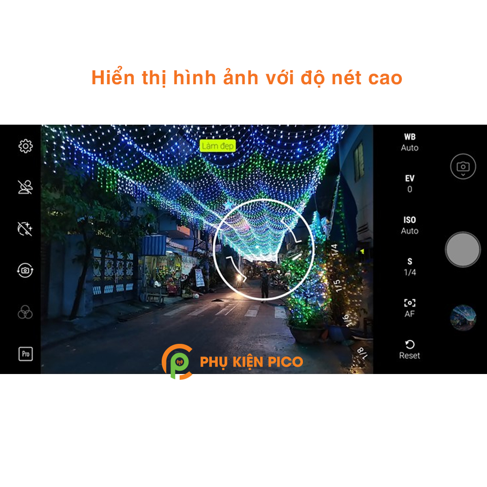 Cường lực Asus Zenfone Max M2 viền đen độ cứng 9H chống trầy xước