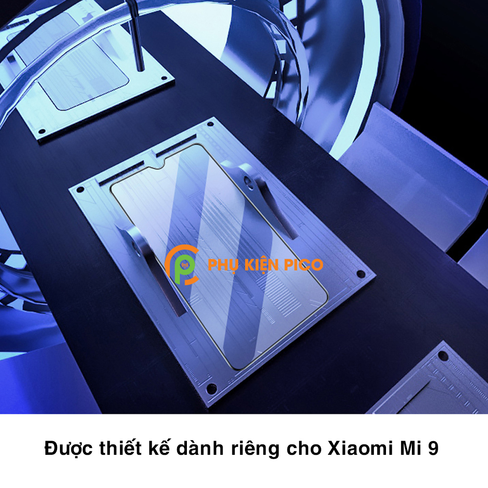 Kính cường lực Mi 9 chính hãng KingKong WK full màn hình – Dán màn hình Xiaomi Mi 9